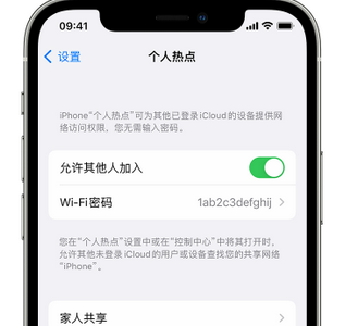 金口河apple服务站点分享iPhone上个人热点丢失了怎么办 