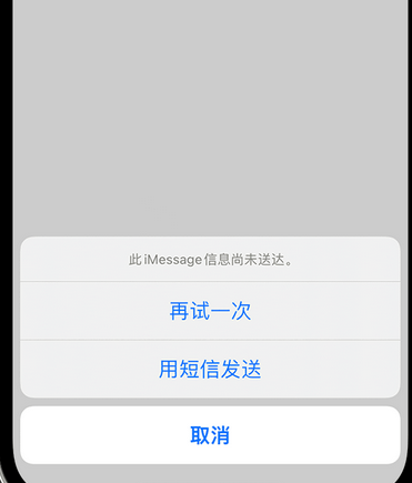 金口河apple维修iPhone上无法正常发送iMessage信息