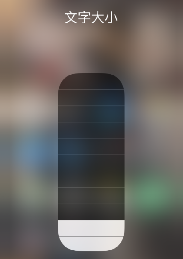 金口河苹果手机维修分享小技巧：在 iPhone 控制中心快速调节字体大小 