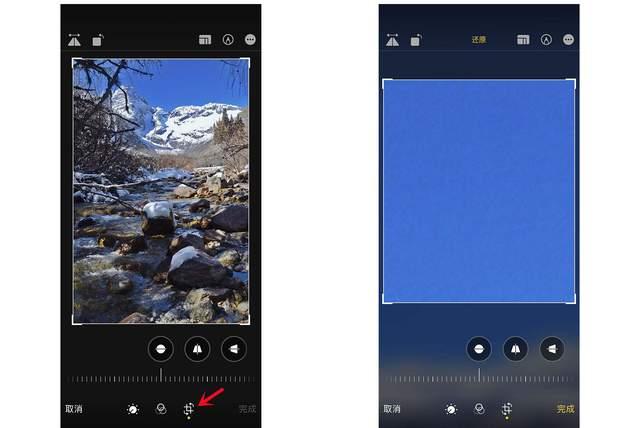 金口河苹果手机维修分享iPhone手机如何使用裁剪功能隐藏照片 